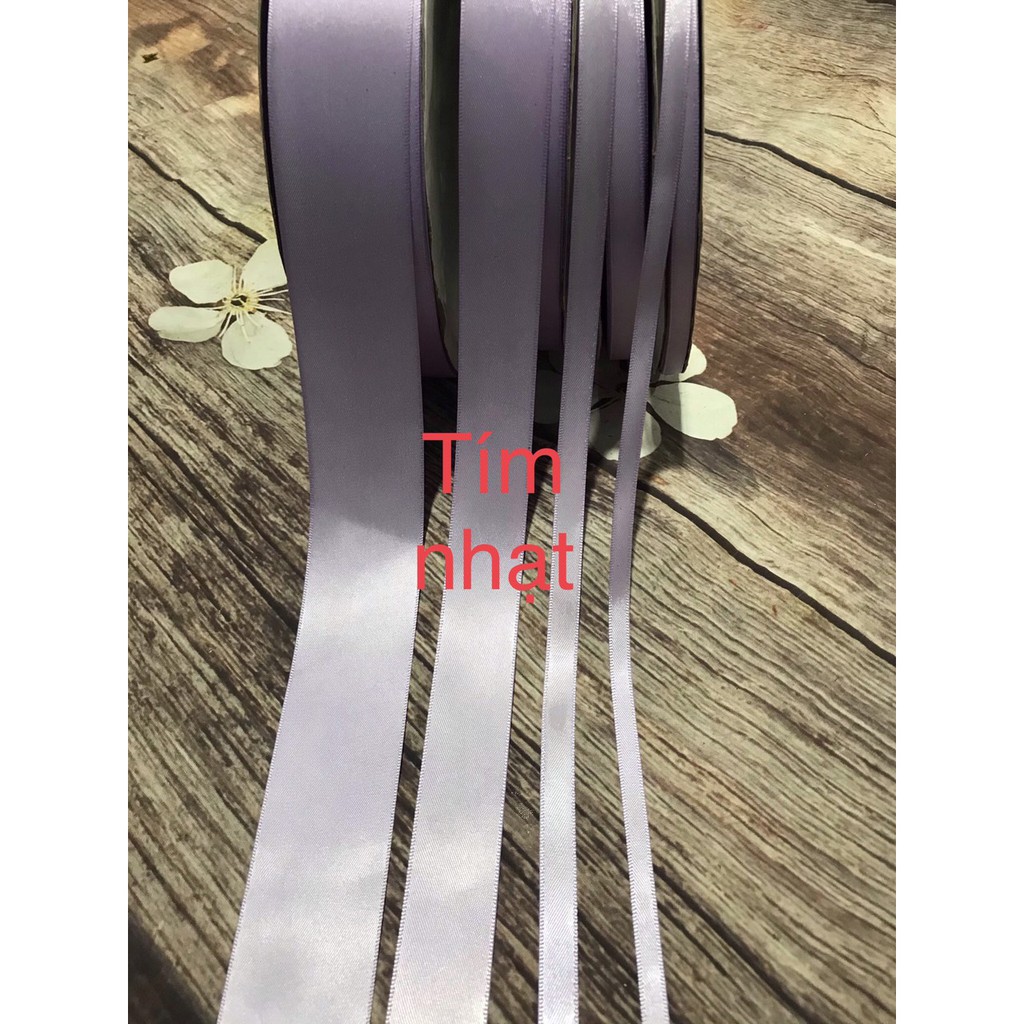 ̉6m đến 12m ruy băng satin 2 mặt