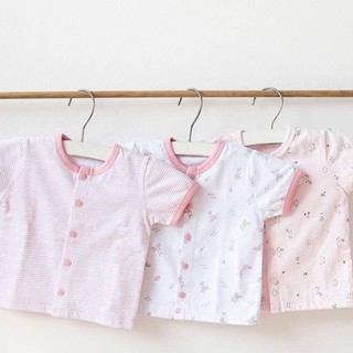 Áo cộc tay miomio 0-12m in hình