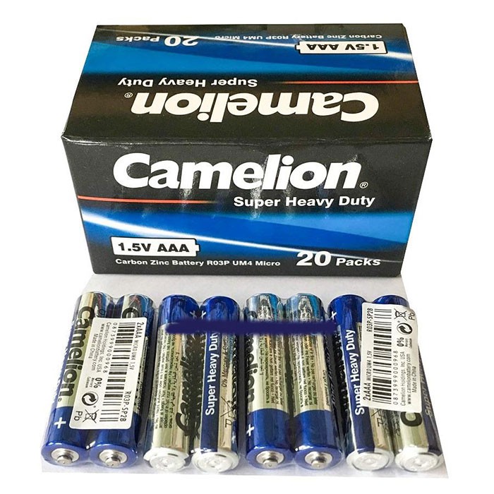 Pin Camelion 1.5V - Hộp 40 Viên Pin Đũa AAA