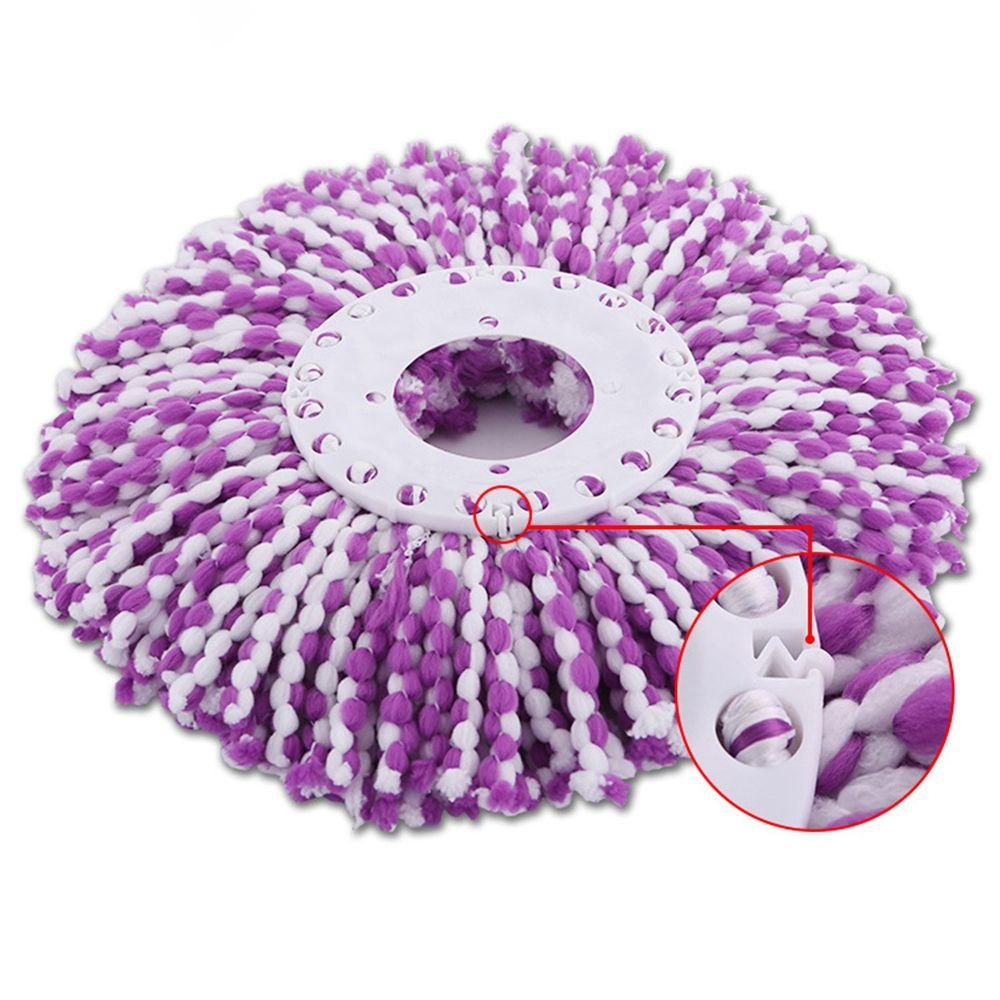 Đầu Cây Lau Nhà Bằng Sợi Micro Thấm Hút Nước Nhanh Khô Chống Mòn Thay Thế Tiện Dụng 16cm