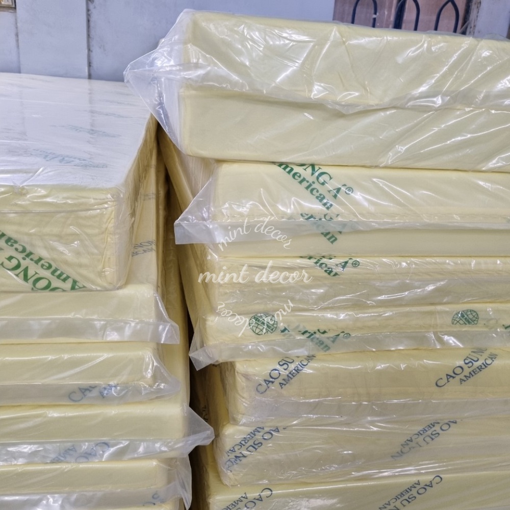 Nệm cao su non American cao 5-10-15-20cm giá rẻ
