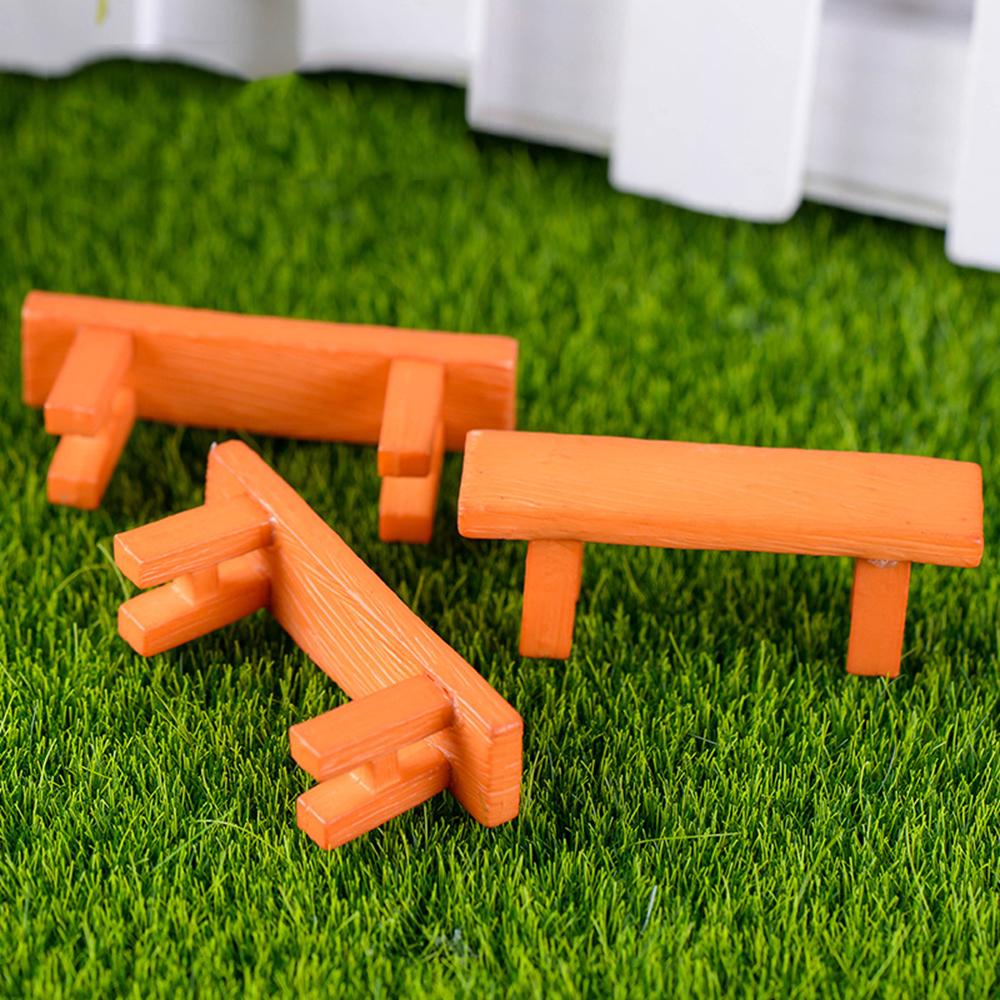 YNATURAL 1 Cặp Ghế Dài Trang Trí Vườn Cây Bonsai