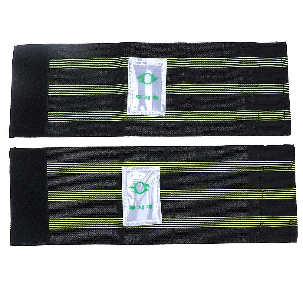 Set 1 cặp dây đeo cổ chân phát quang đàn hồi gắn xe đạp