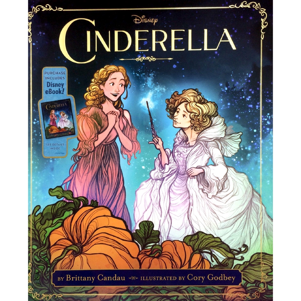 Sách - Cinderella Picture Book: Purchase Includes Disney eBook!