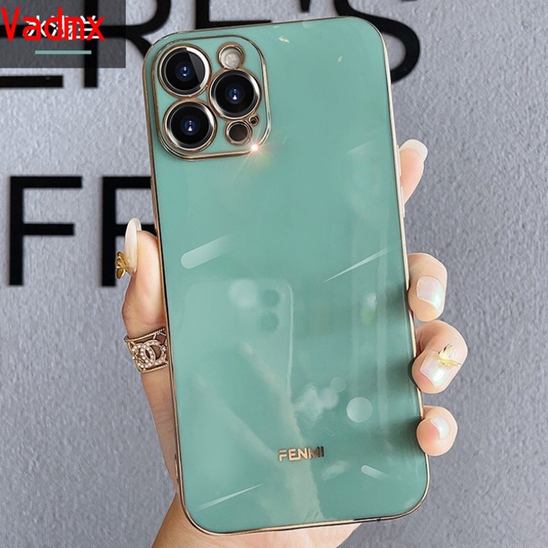 Ốp Điện Thoại Mềm Mạ Viền Bảo Vệ Camera Cho Xiaomi Redmi 9t Note 9t 9s 9 Pro Max 8 Pro K40