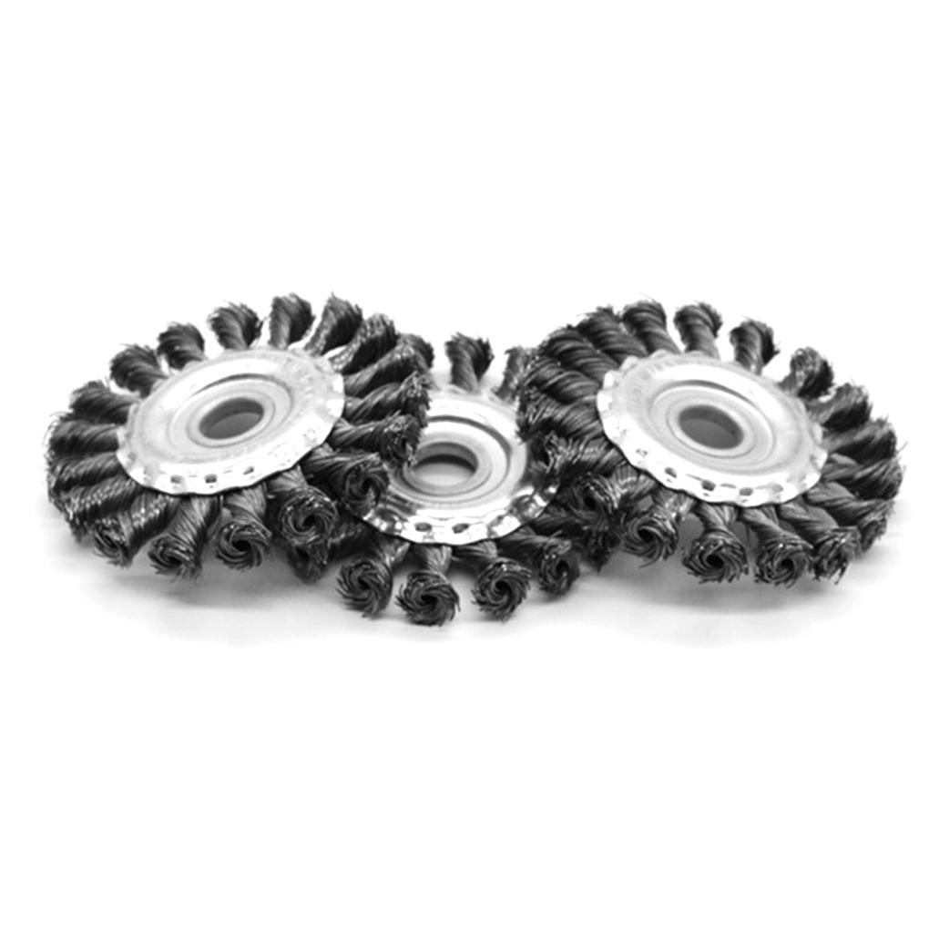 Đĩa Mài Góc 100mm M14 Bằng Dây Thép Xoắn