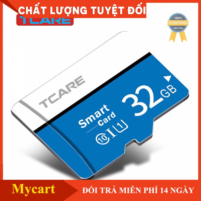 HOT - Thẻ Nhớ SD Micro TCARE 32GB Class 10 - Chính hãng thumbnail