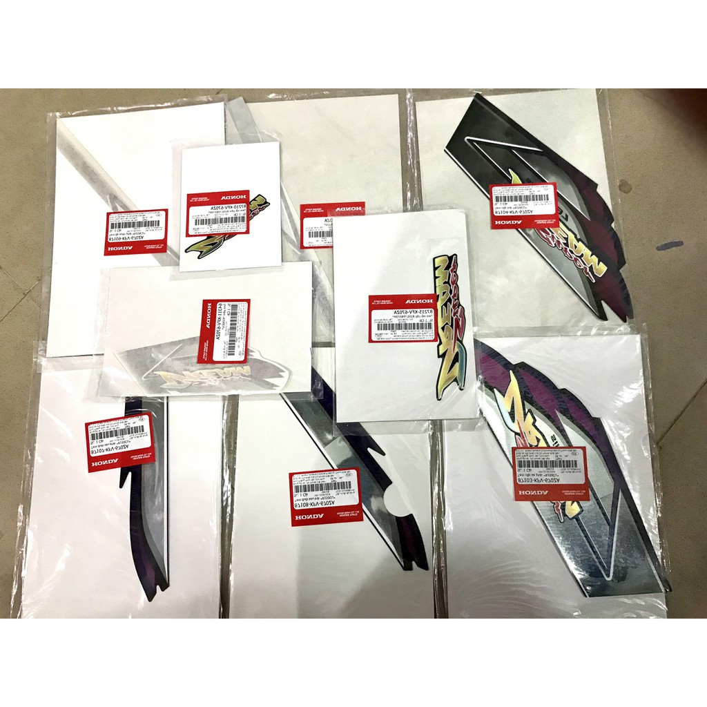 Bộ Tem Honda Dream 2007 Limited Edition Chính Hãng