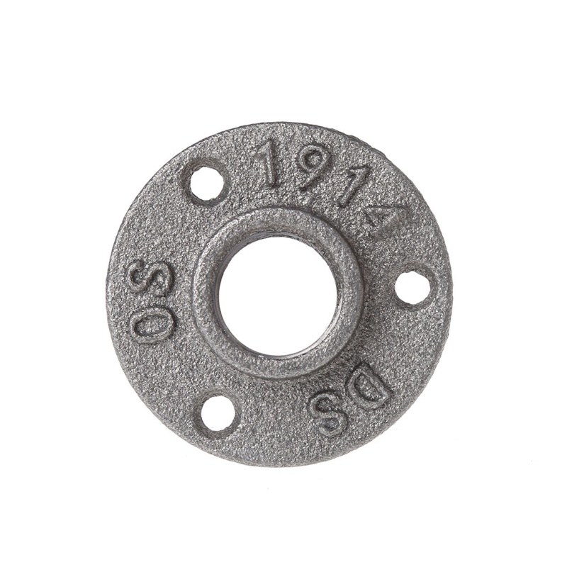 Giá Đỡ Ống Nước 3 / 4 &quot;Bằng Sắt Màu Đen Gắn Tường Tiện Dụng