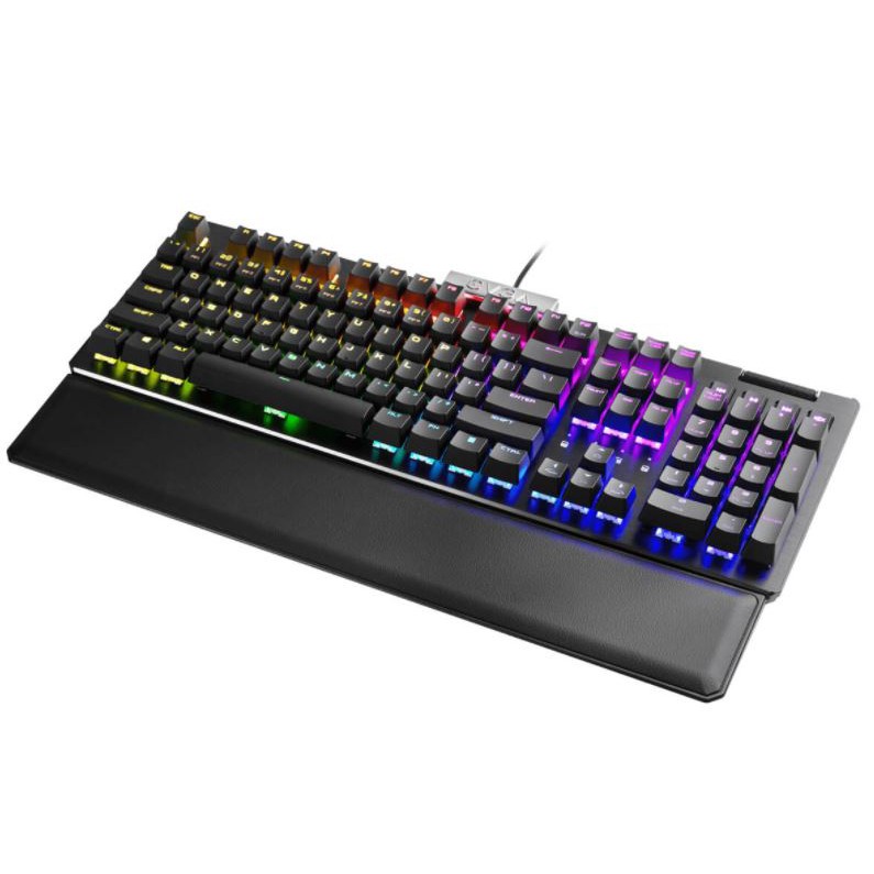 [Mã SKAMA07 giảm 8% đơn 250k]Bàn phím Gaming EVGA Z15 – RGB Gaming Keyboard – Speed Silver Switches (Linear)- Có kê tay