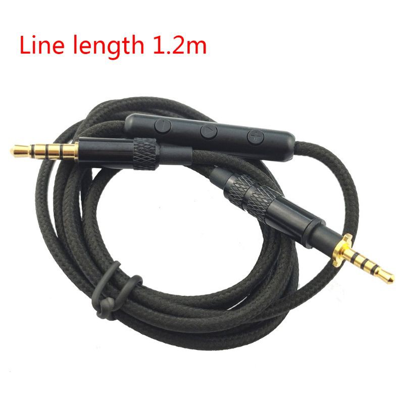 R*SIX Headphone Cable Audio Cord with Mic Volume Control for JBL-J55 J55A J88 J88A