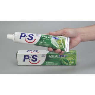 [ HÀNG KHUYẾN MÃI KHÔNG BÁN ] KEM ĐÁNH RĂNG P/S TRÀ XANH 80G