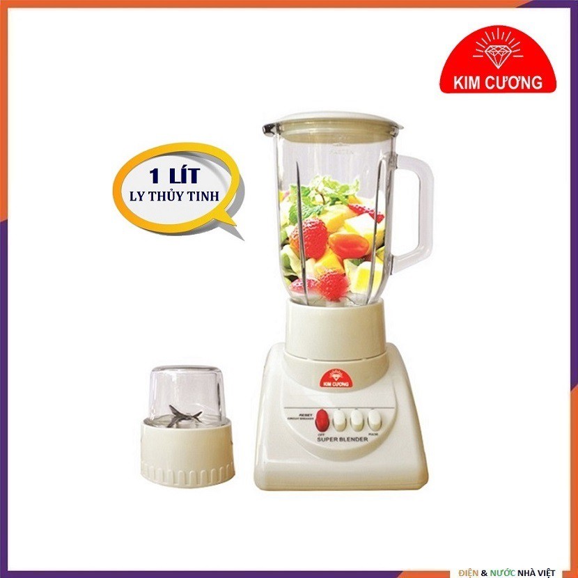 MÁY XAY SINH TỐ 2 CỐI NHỰA KIM CƯƠNG KC-T02