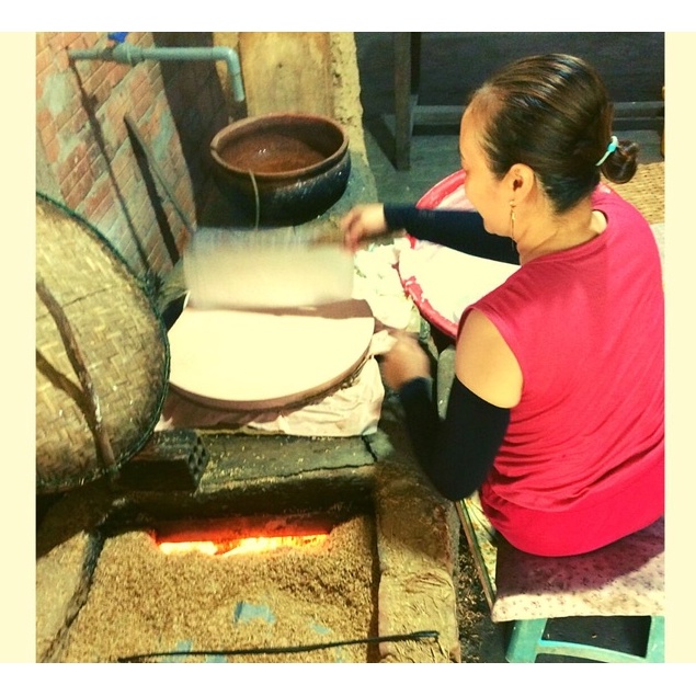 -Bánh tráng cuốn chả giò- hàng thủ công