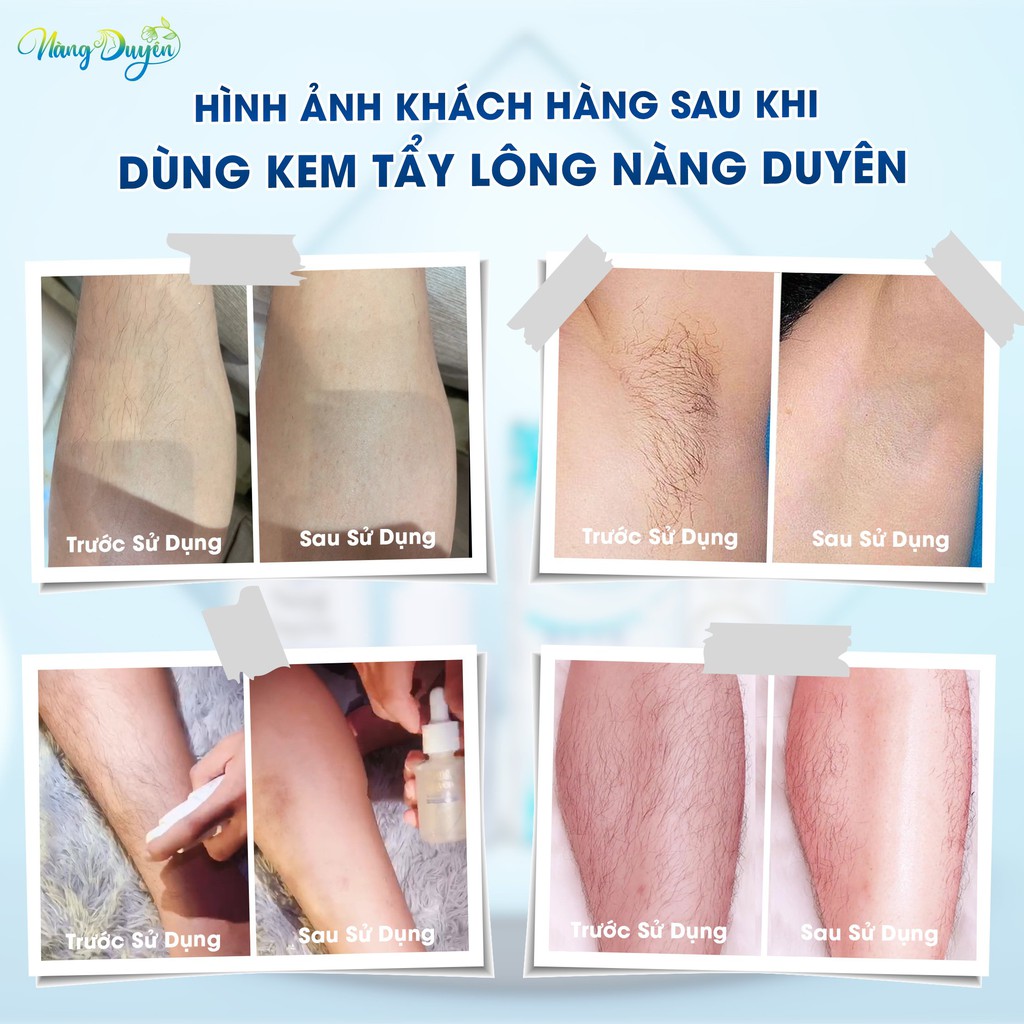 Kem tẩy lông Nàng Duyên triệt lông tận gốc trong 5 phút - không gây kích ứng - wax sạch lông - Beauty Cosmetics Shop