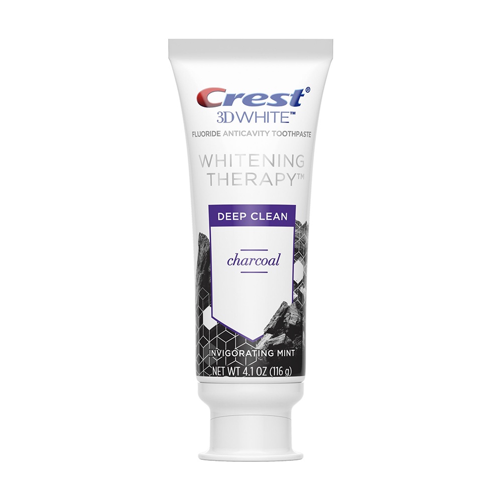 Kem đánh răng than hoạt tính Crest 3D White Charcoal Toothpaste 116g x4  của Mỹ