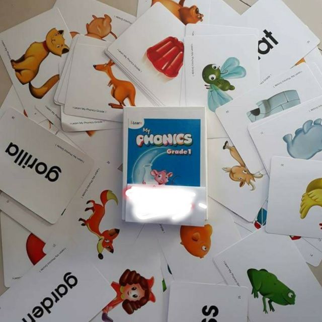 Flashcard My phonics Grade 1 (A5 in 2 mặt)