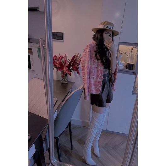 Bốt đùi nhăn da mềm hàng 2m