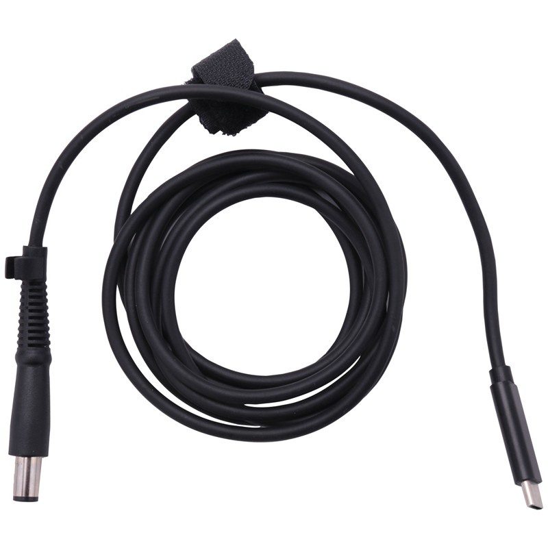 Power Supply Adapter Cable Type-C Male To 7.4Mm Male Converter Cord for HP Laptop Computer