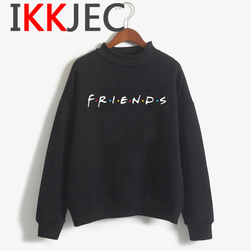 friends tv Women Letter Embroidered Áo khoác