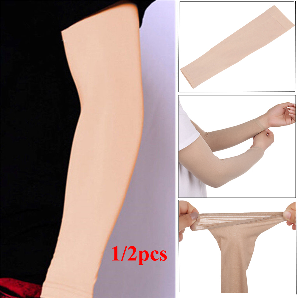 Set 1/2 Áo Ống Tay Dài Co Giãn Che Phủ Hình Xăm Thời Trang Unisex