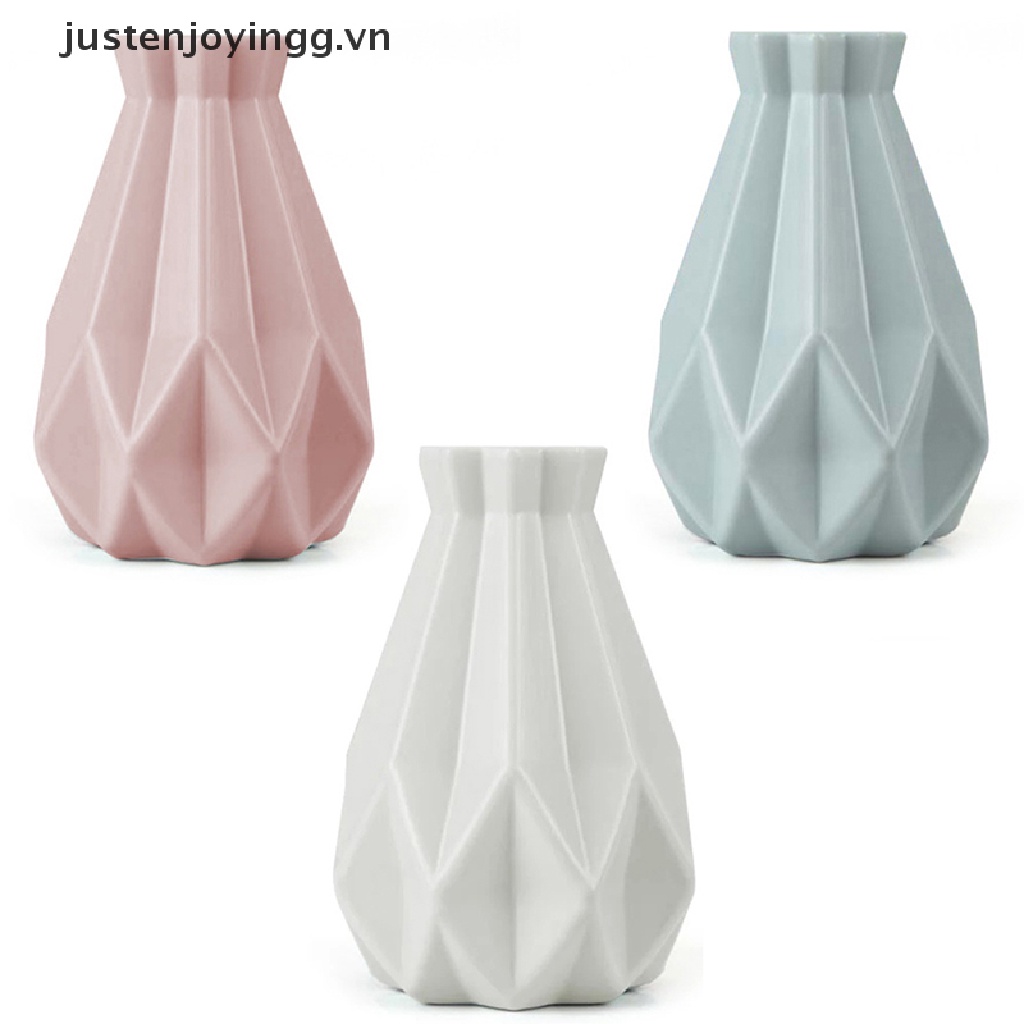 Bình Hoa Nhựa Giả Gốm Phong Cách Châu Âu