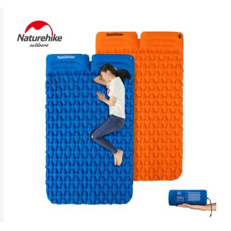 Đệm hơi đôi kèm gối NATUREHIKE NH19Z013-P chính hãng