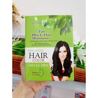 Gội là đen olive thái lan hộp 10 gói