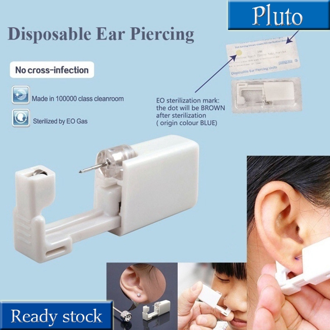 [Hàng mới về] Set dụng cụ xỏ khuyên mini dùng 1 lần tiện dụng