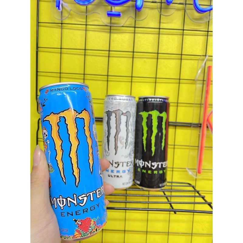 [Mã 159FMCGSALE giảm 8% đơn 500K] Nước tăng lực Monster lon 355ml