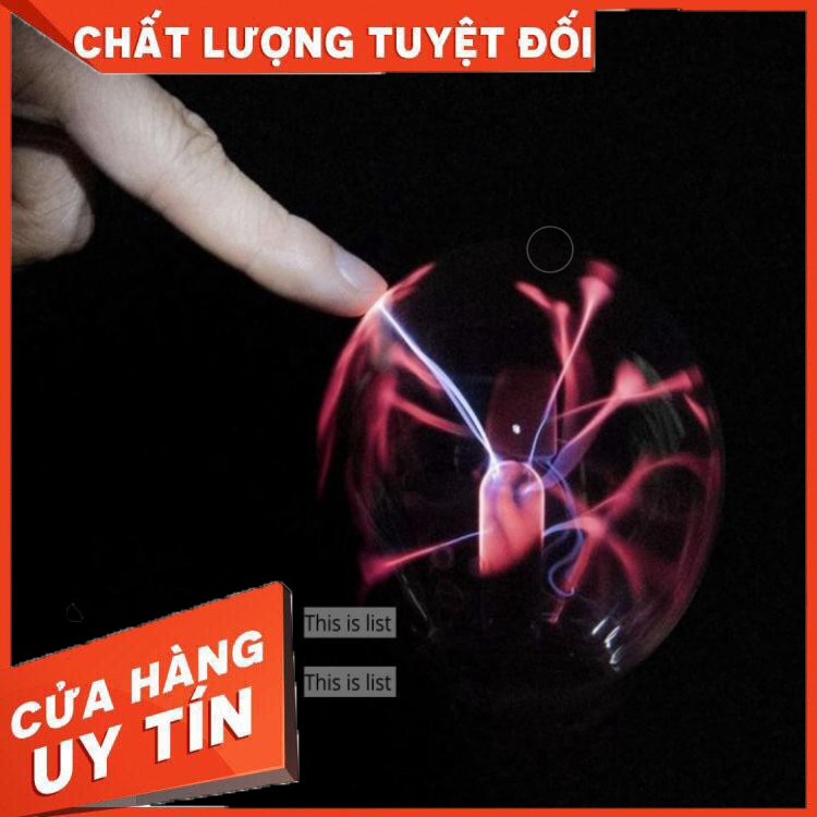 QUẢ CẦU MA THUẬT PLASMA TRANG TRÍ CÔNG NGHỆ 4.0 - King Of Prussia - Hàng nhập khẩu