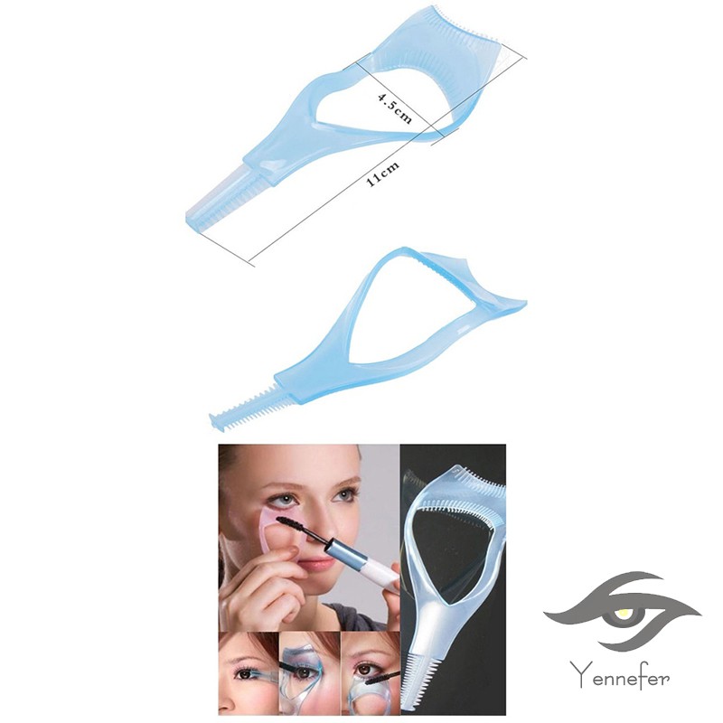 [Hàng mới về] Dụng cụ chải lông mi uốn cong kiêm mascara 3 trong 1 | BigBuy360 - bigbuy360.vn