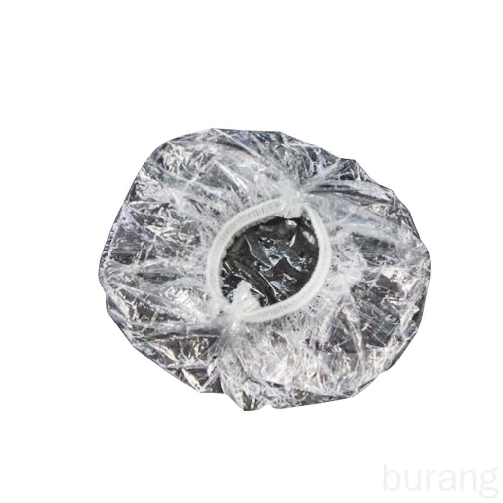 (Hàng Mới Về) Set 100 Vỏ Bọc Tai Chống Thấm Nước Dùng Một Lần Tiện Dụng Khi Tắm / Nhuộm Tóc