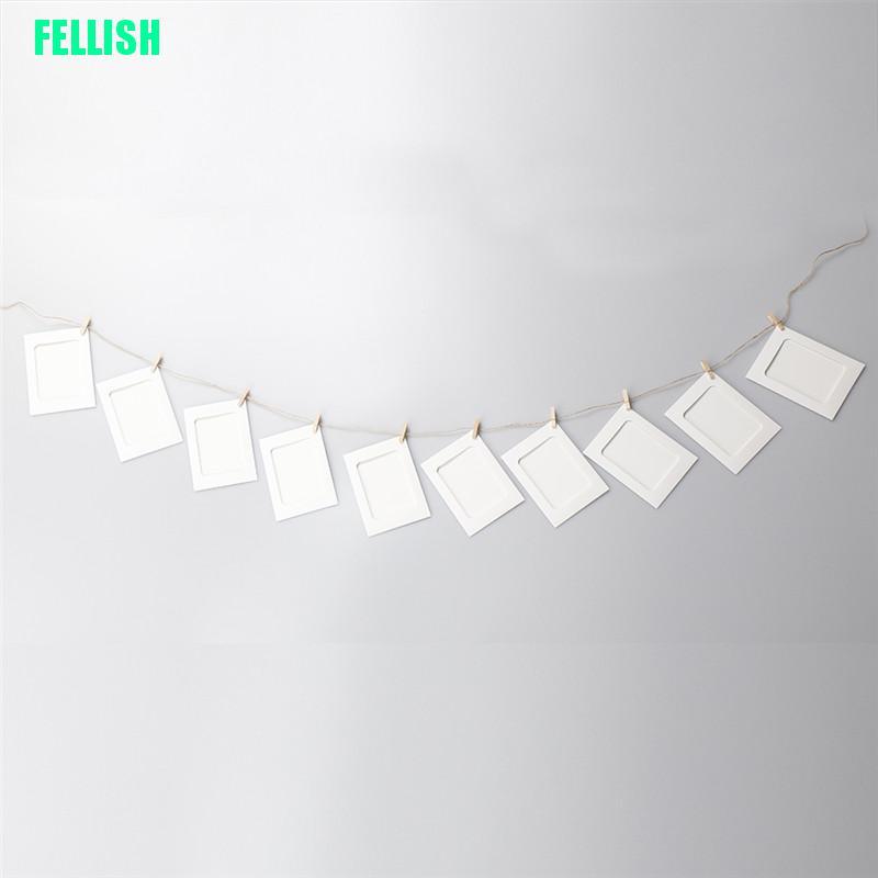 Bộ 10 Khung Giấy Treo Ảnh Kích Thước 6 Inch