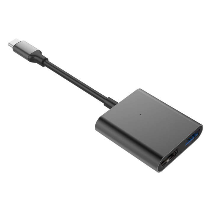 [Cho Macbook] Hub USB-C Cổng chuyển HyperDrive 4K HDMI 3-in-1 HD259A – Follow HIBUCENTER Giảm 5%