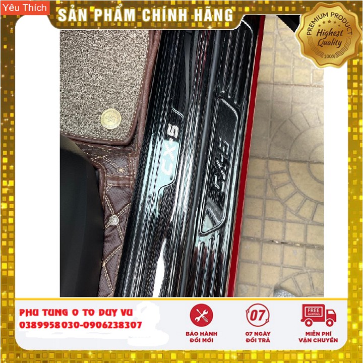 bộ ốp bậc chống trầy bước chân mazda cx5