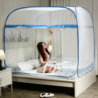 Màn chụp tự bung đỉnh vuông 1m2 x 2m, 1m6 x 2m, 1m8 x 2m, 2m2 x 2m