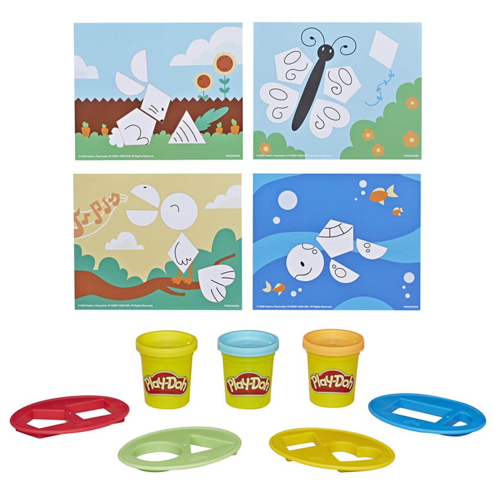 Bộ đồ chơi đất nặn hình học cơ bản Play Doh-E3705