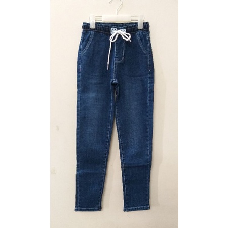 (mới về) Quần bò jeans dài  mềm co dãn cho bé gái 17-25kg