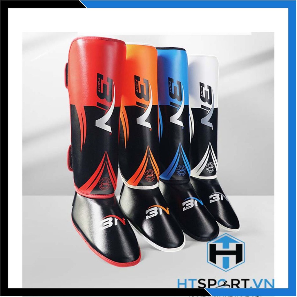 Giáp Bảo Hộ Chân Boxing, Khiên BN Muay Thái, Bảo Hộ Chân BN Shin Guards Chính Hãng Cao Cấp