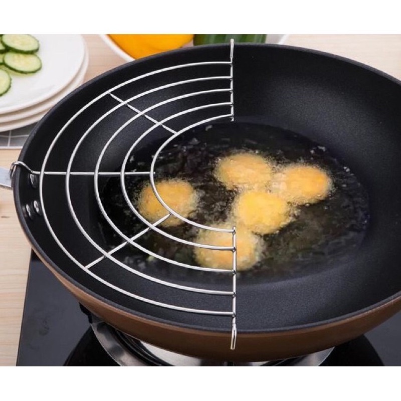 vỉ gác chảo bằng inox