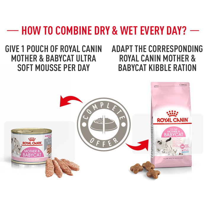 Pate Royal Canin BABYCAT 195g Cho Mèo Mẹ &amp; Mèo Con Made in Pháp Nhập Thái SuperPets Việt Nam