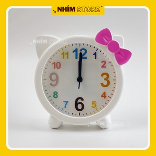 Đồng hồ để bàn có báo thức HELLO KITTY - nhiều mẫu lựa chọn - hình ảnh thật