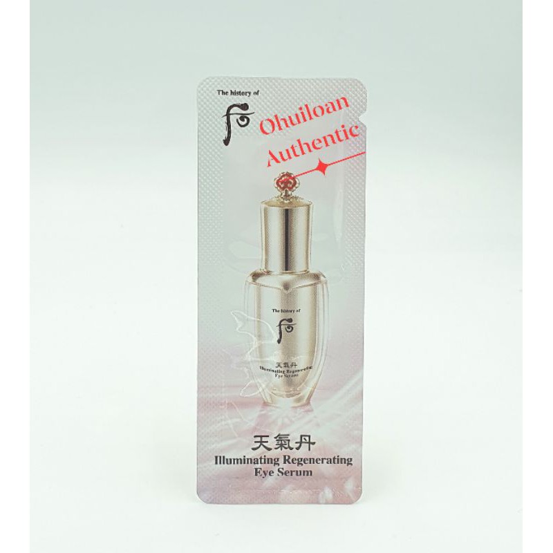 Tinh chất serum mắt trẻ hóa da chống nhăn mờ thâm, sáng da vùng mắt Whoo Cheongidan Illuminating Regenerating Eye Serum