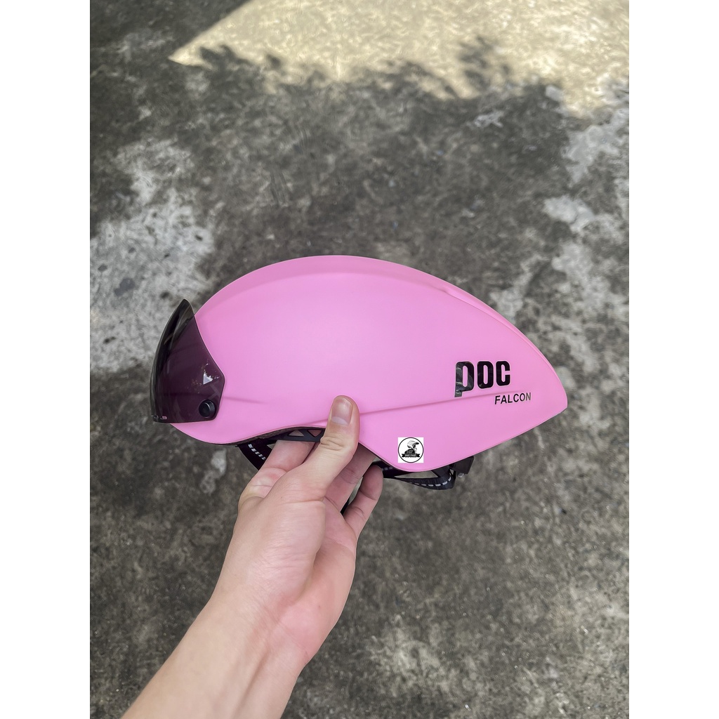 NÓN POC FLACON MÀU HỒNG NHẠT CHÍNH HÃNG, BẢO HÀNH 12 THÁNG