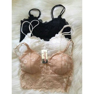(618)Áo bra ren croptop co mut