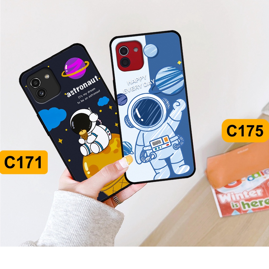 Ốp Samsung A03 - A03 CORE in hình astronaut, phi hành gia vũ trụ hottrend, độc đáo, cá tính.