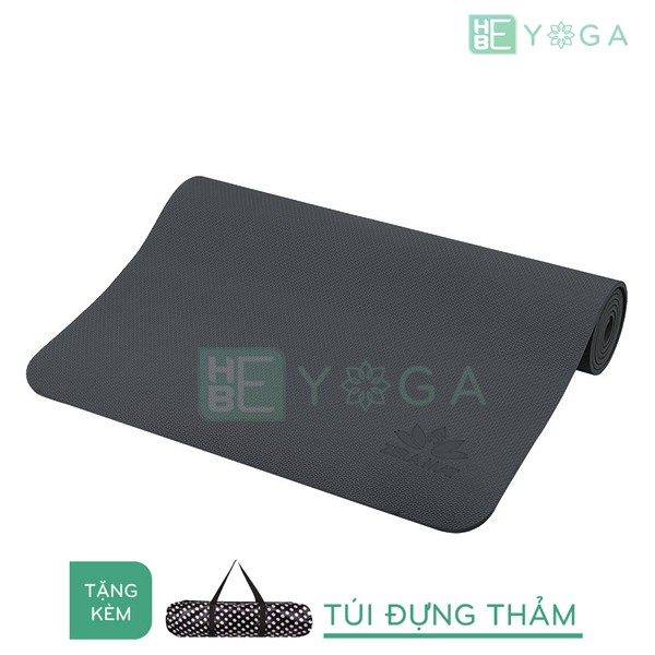 Thảm yoga TPE Zera Mat 1 lớp 8mm màu Tím + Kèm túi