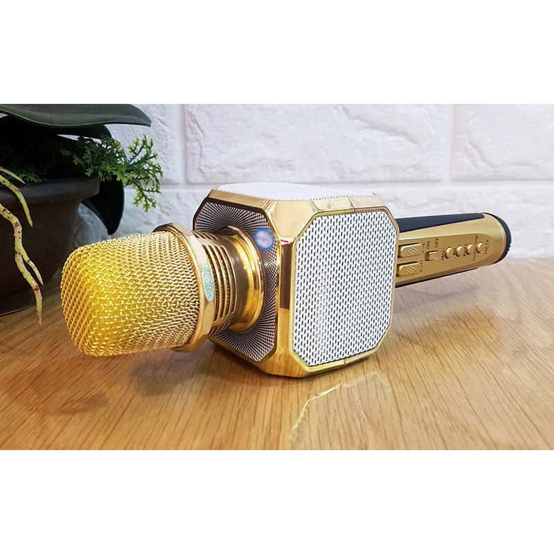 Micro karaoke bluetooth SD-10 Mic hát cầm tay loa không dây mini hát hay đa năng có ghi âm