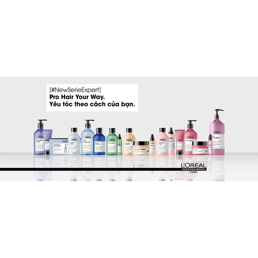 Xịt dưỡng LOREAL chống nắng giữ màu tóc nhuộm 10 trong 1 Serie Expert Vitamino Color 190ml